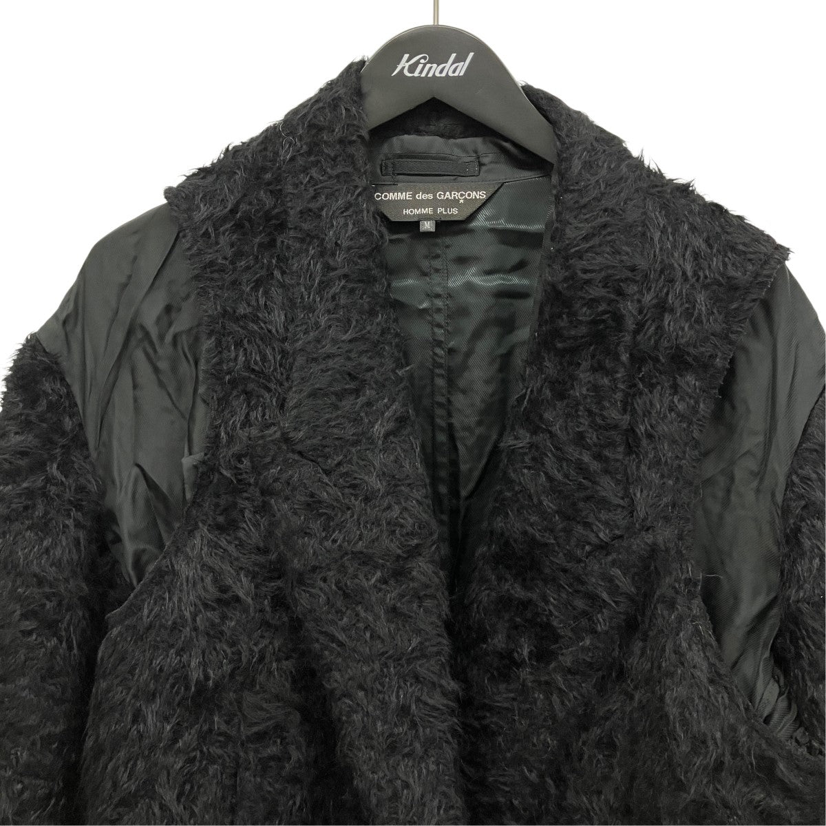 COMME des GARCONS HOMME PLUS ファードッキングコートPD-J040 古着・中古-4枚目のアイテム画像