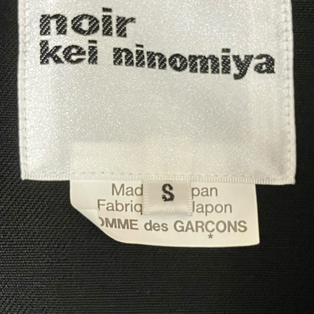 noir kei ninomiya メッシュ切り替えトレンチコート3L-C001 古着・中古-6枚目のアイテム画像