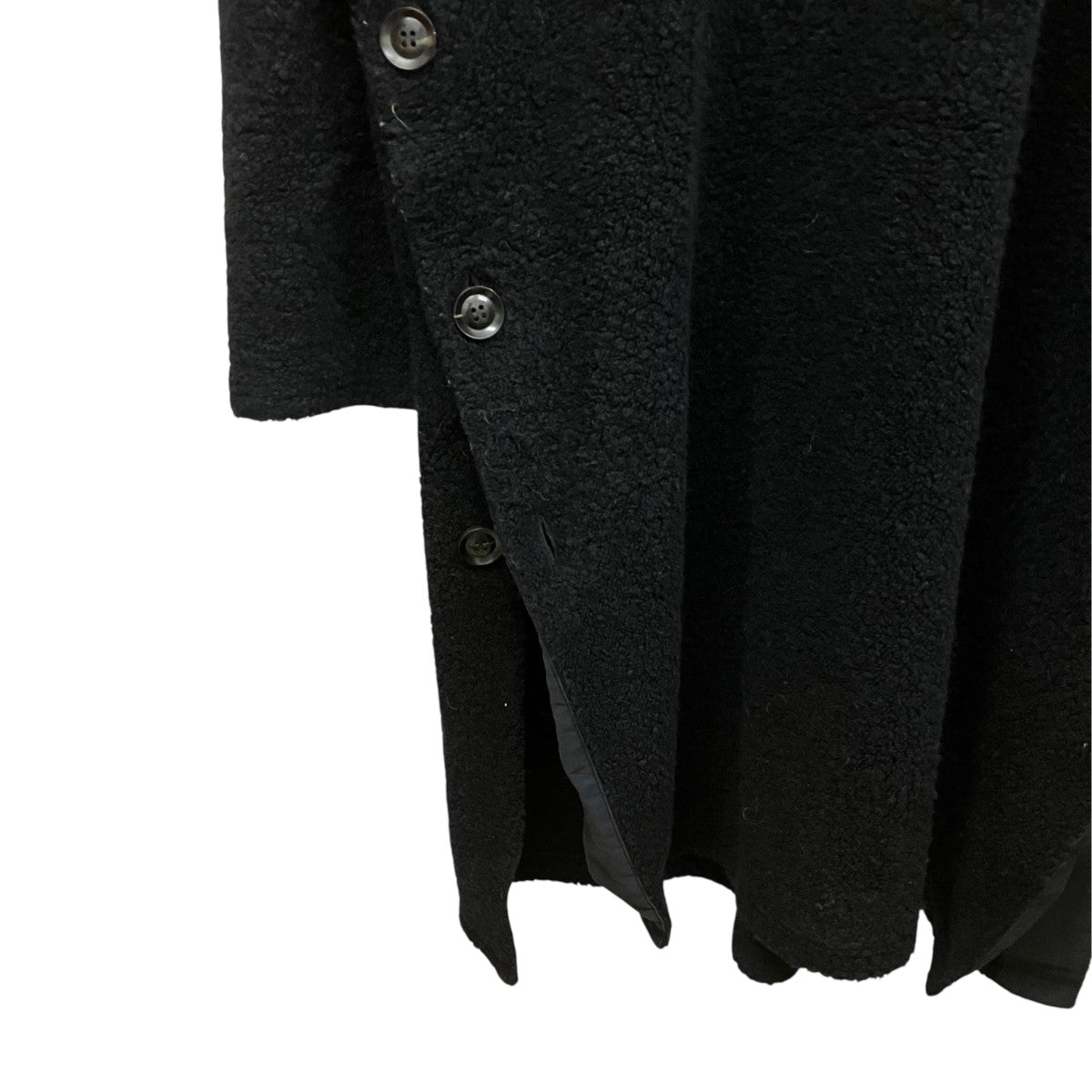 Yohji Yamamoto pour homme 18AWサイドスリットハイネックロングニットHV-T74-178 古着・中古-5枚目のアイテム画像