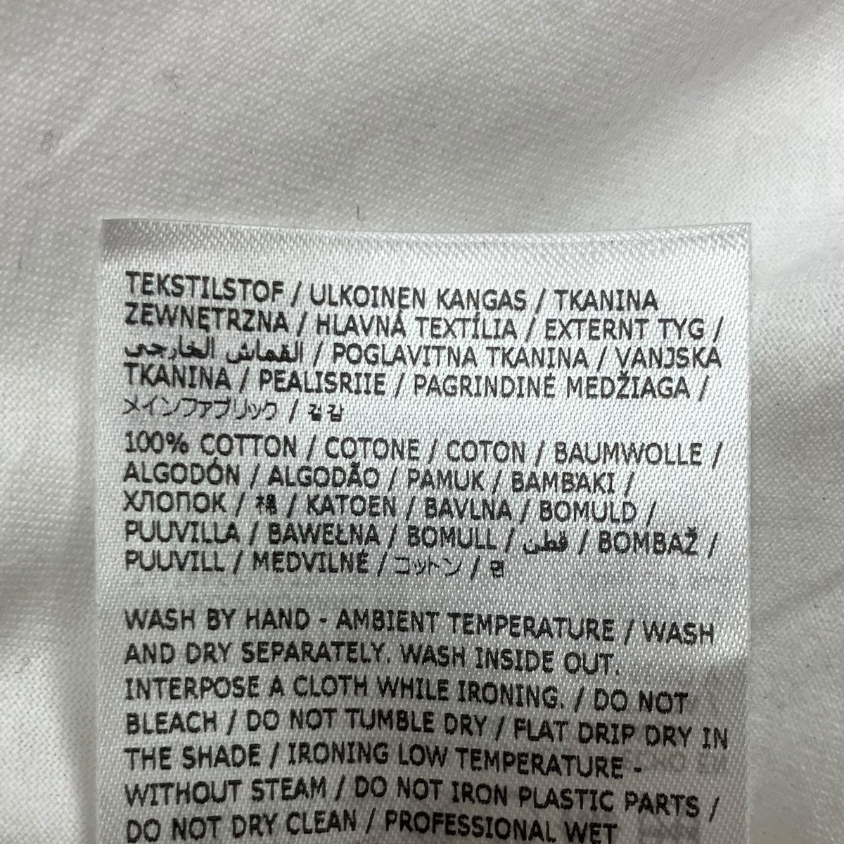 Maison Margiela1 10 コットンジャージーTシャツ 古着・中古-7枚目のアイテム画像