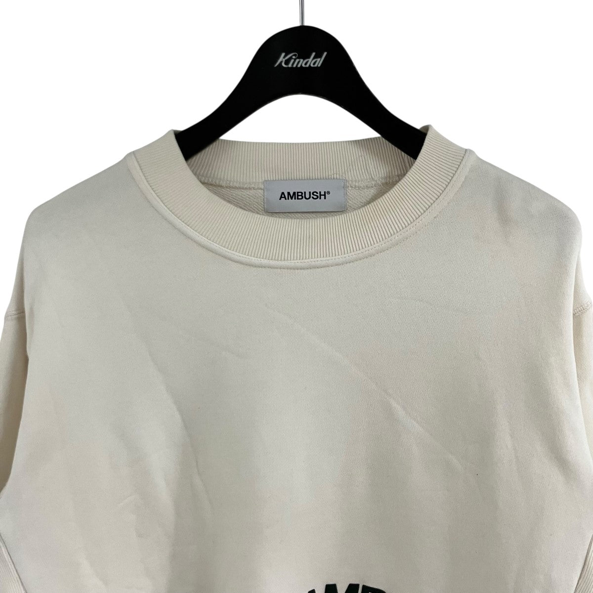 AMBUSH アンブッシュ トレーナー 新品未使用 AMBUSH(アンブッシュ) ロゴスウェットトレーナー 12111841 アイボリー