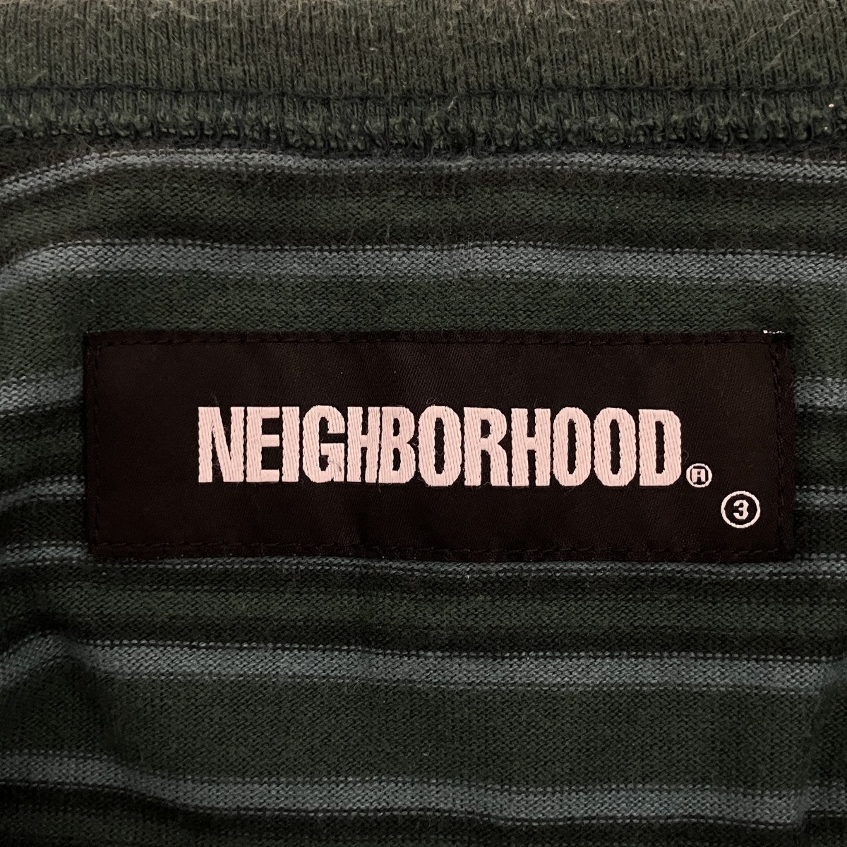NEIGHBORHOOD ボーダーロンT212UWNH-CSM04 古着・中古-3枚目のアイテム画像