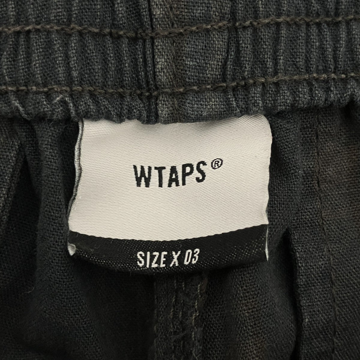 WTAPS FROCK TROUSERSチェックイージーパンツ201BRDT-PTM04 古着・中古-3枚目のアイテム画像
