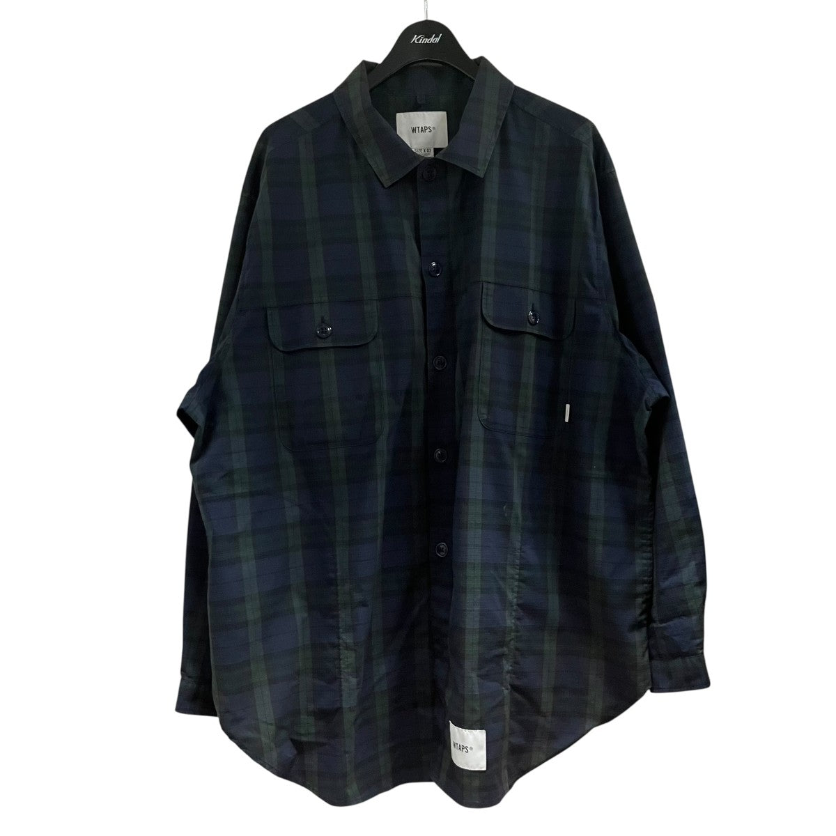 WTAPS チェックシャツ 古着・中古-1枚目のアイテム画像