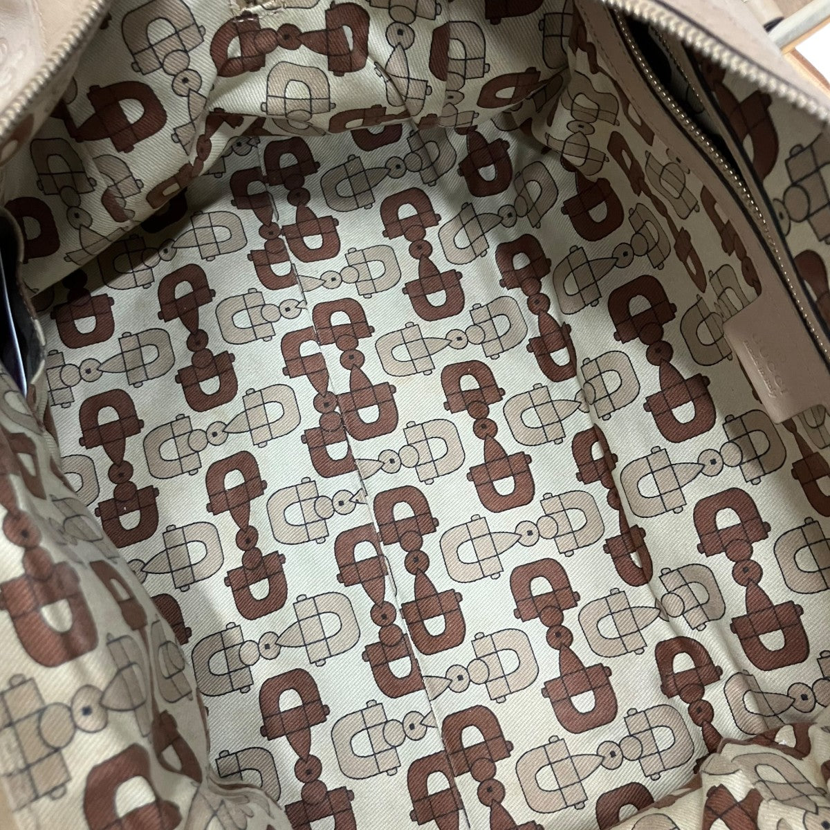 GUCCI(グッチ) インターロッキングG スモールボストンバッグ 170010