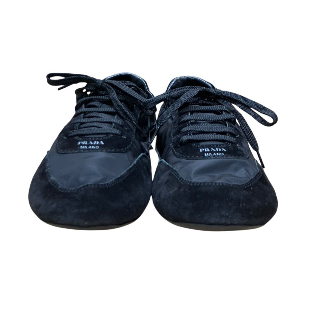 PRADA 25SS コプラスリナイロン×スエードスニーカー 古着・中古-2枚目のアイテム画像
