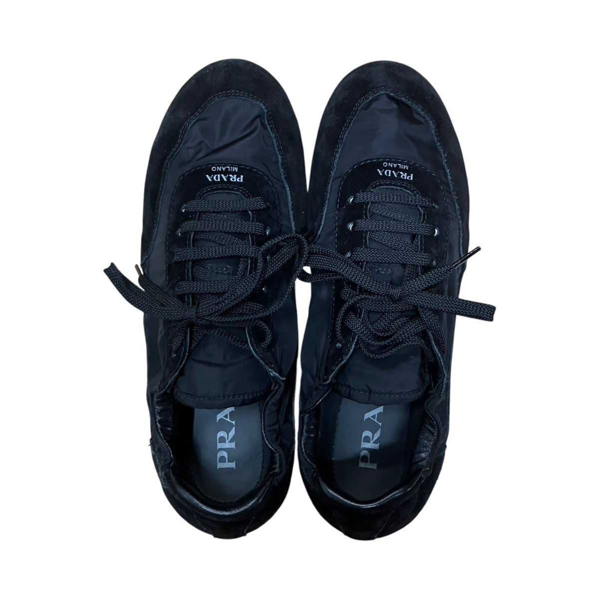 PRADA 25SS コプラスリナイロン×スエードスニーカー 古着・中古-6枚目のアイテム画像