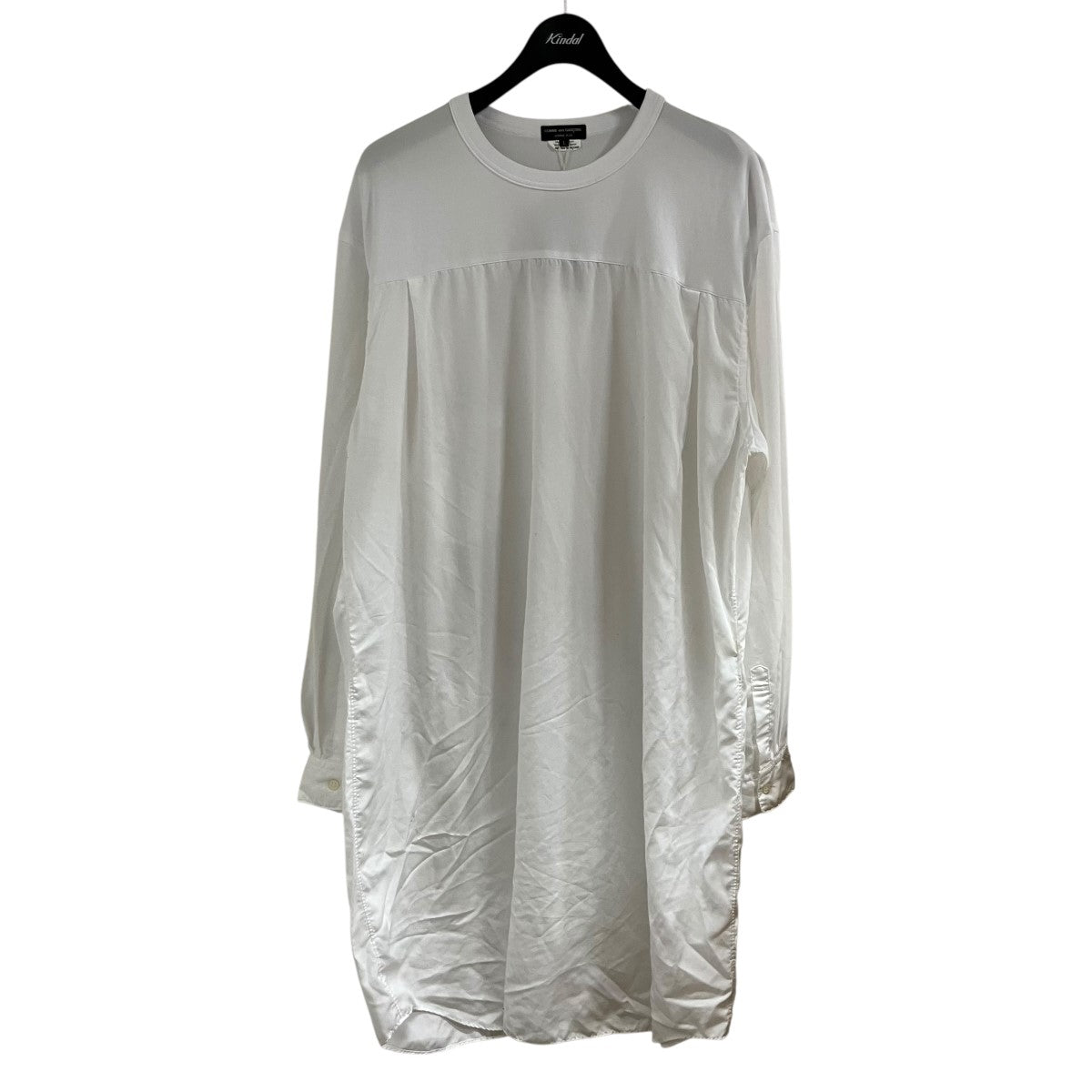 COMME des GARCONS HOMME PLUS 切り替えロングカットソー 古着・中古-1枚目のアイテム画像