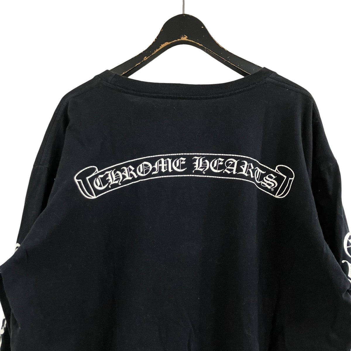CHROME HEARTS ロゴロングスリーブカットソー 古着・中古-4枚目のアイテム画像