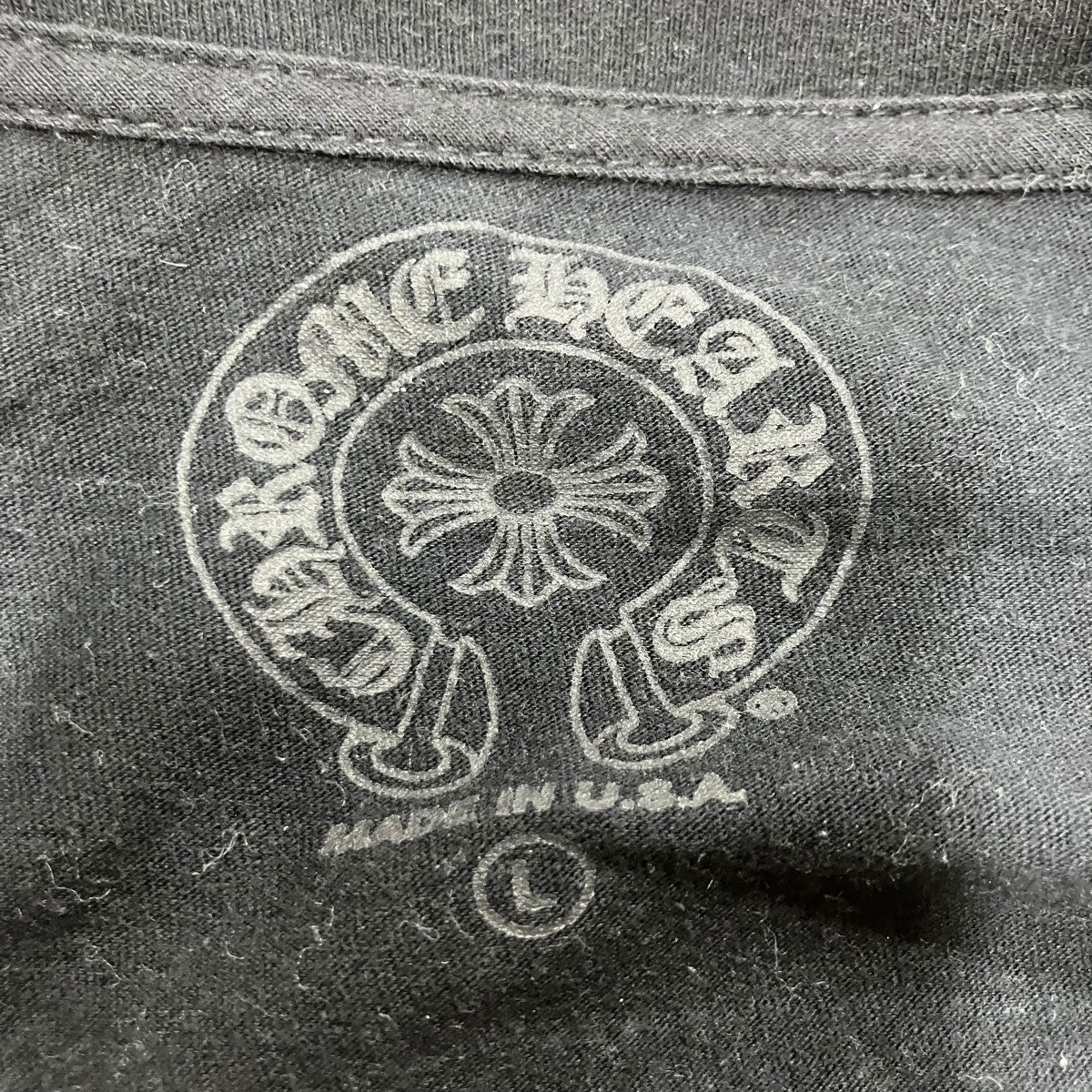 CHROME HEARTS ロゴロングスリーブカットソー 古着・中古-6枚目のアイテム画像