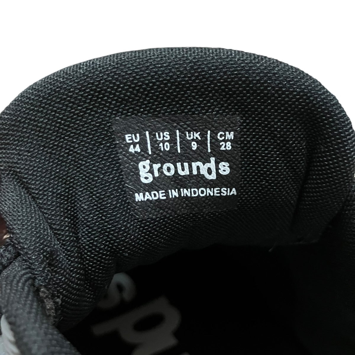 grounds(グラウンズ) ボリュームソールスニーカー ブラック サイズ