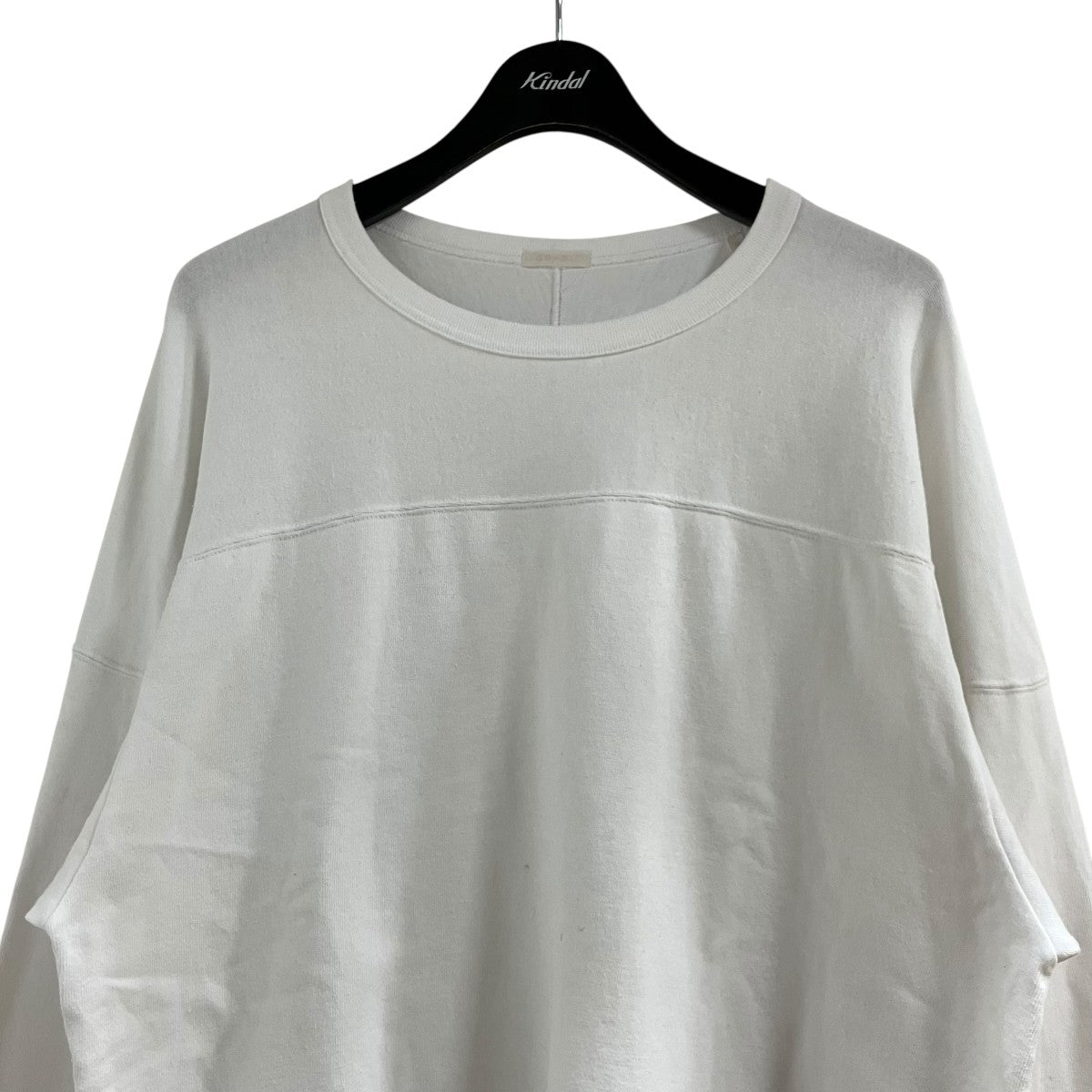 COMOLI フットボールTシャツ 古着・中古-2枚目のアイテム画像