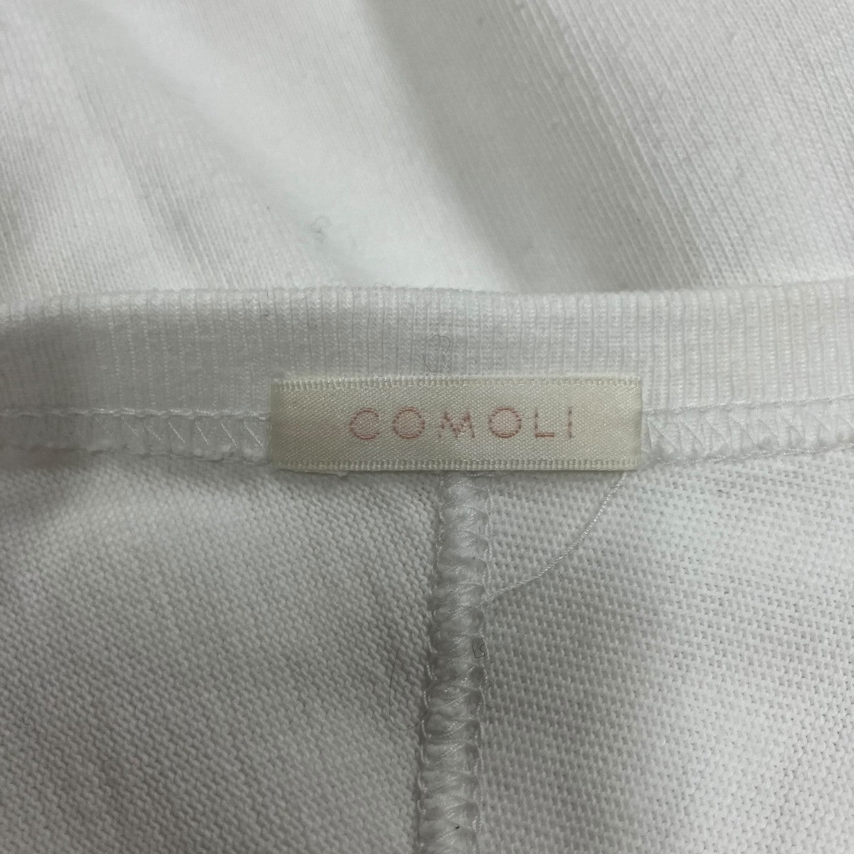 COMOLI フットボールTシャツ 古着・中古-5枚目のアイテム画像