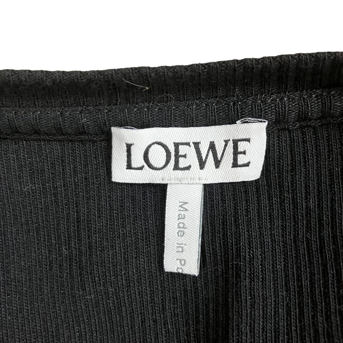 LOEWE(ロエベ) アナグラムタンクトップ S540Y07XAG ブラック サイズ XS