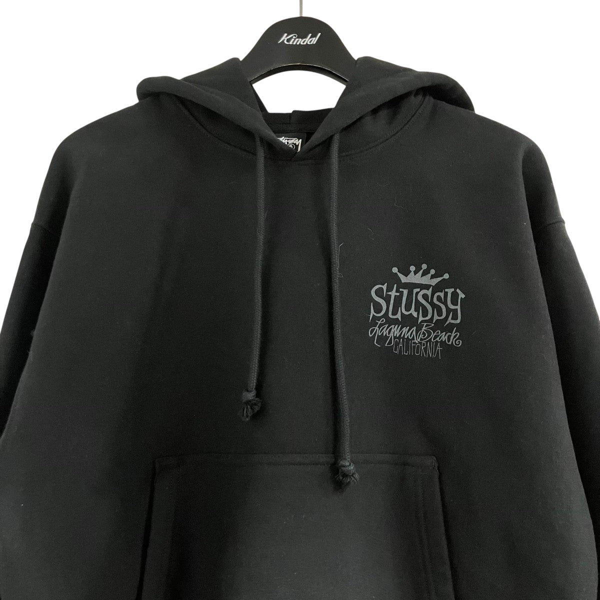 stussy(ステューシー) プルオーバーパーカー Z4000SAS ブラック サイズ