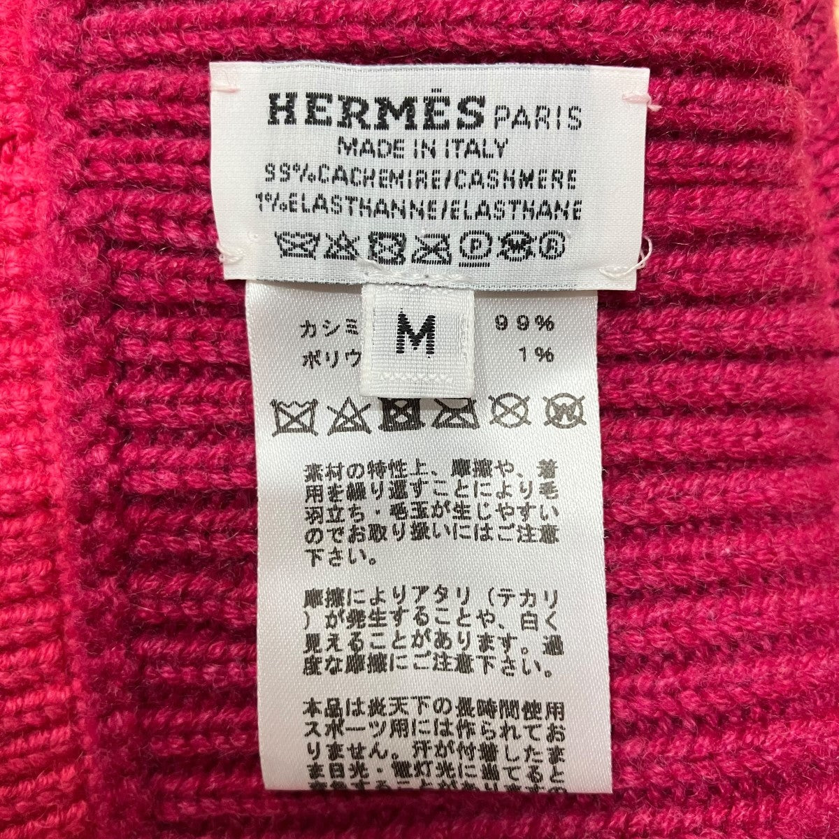 hermes カシミヤニットキャップ 古着・中古-5枚目のアイテム画像