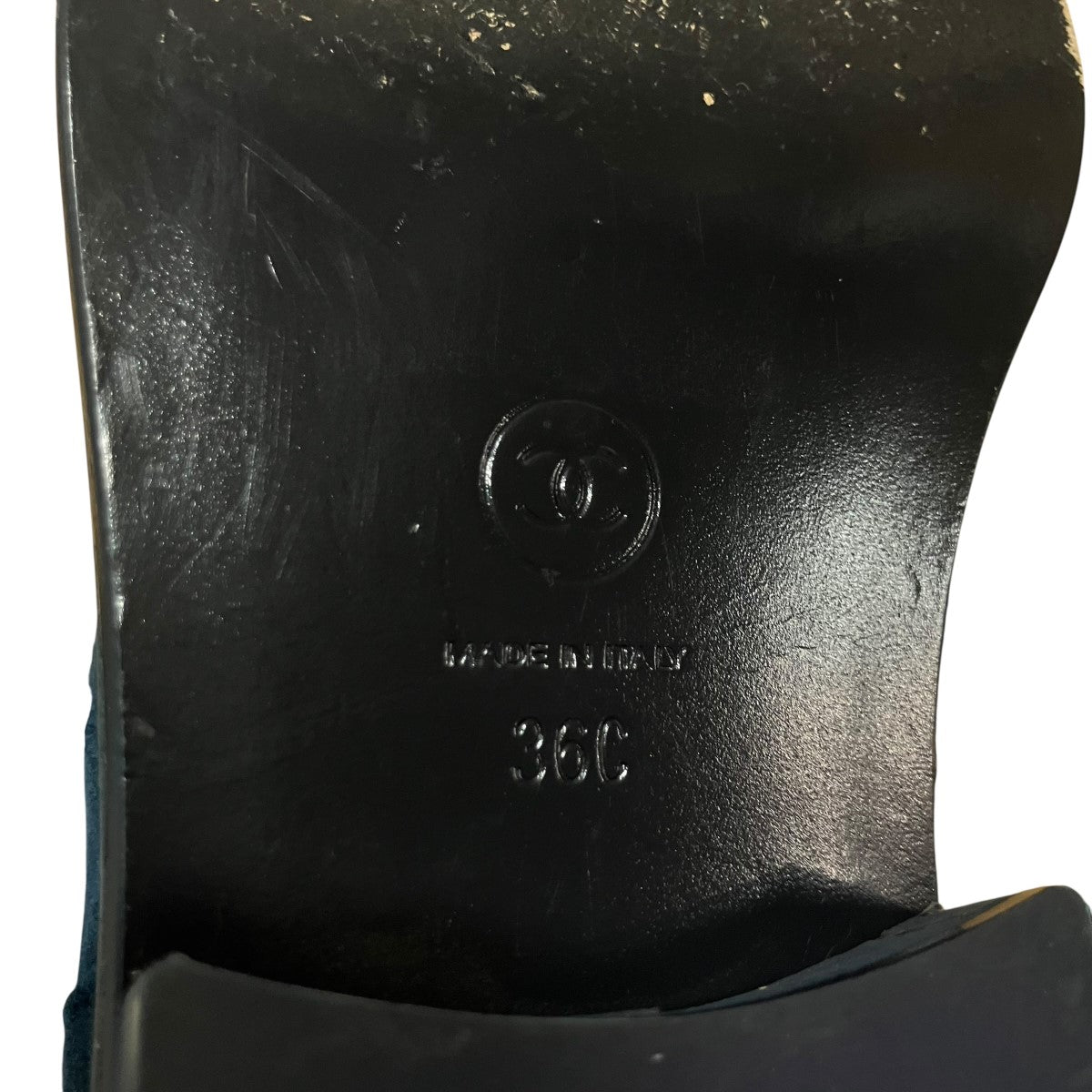 CHANEL ベロアマウンテンブーツ 古着・中古-9枚目のアイテム画像