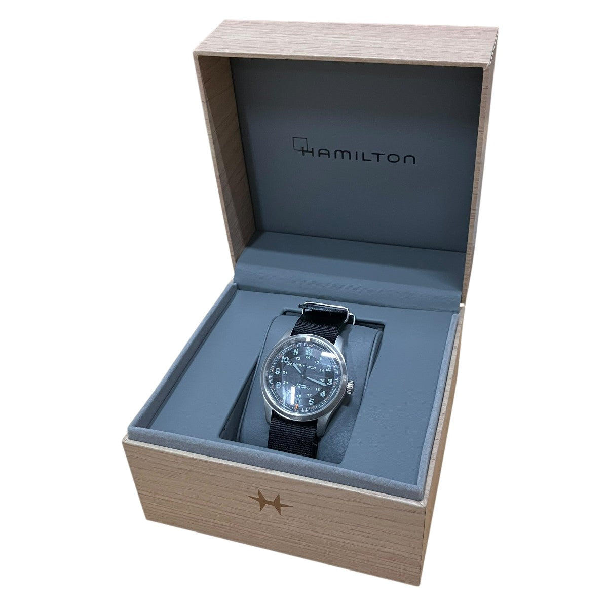 HAMILTON KHAKI FIELD TITANIUM カーキフィールド腕時計 古着・中古-1枚目のアイテム画像