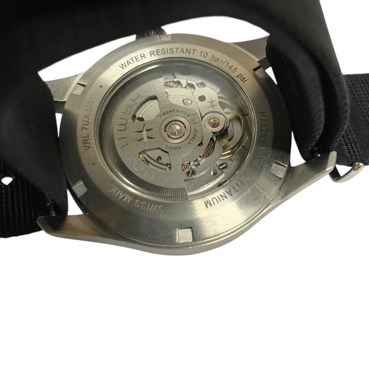 HAMILTON KHAKI FIELD TITANIUM カーキフィールド腕時計 古着・中古-6枚目のアイテム画像