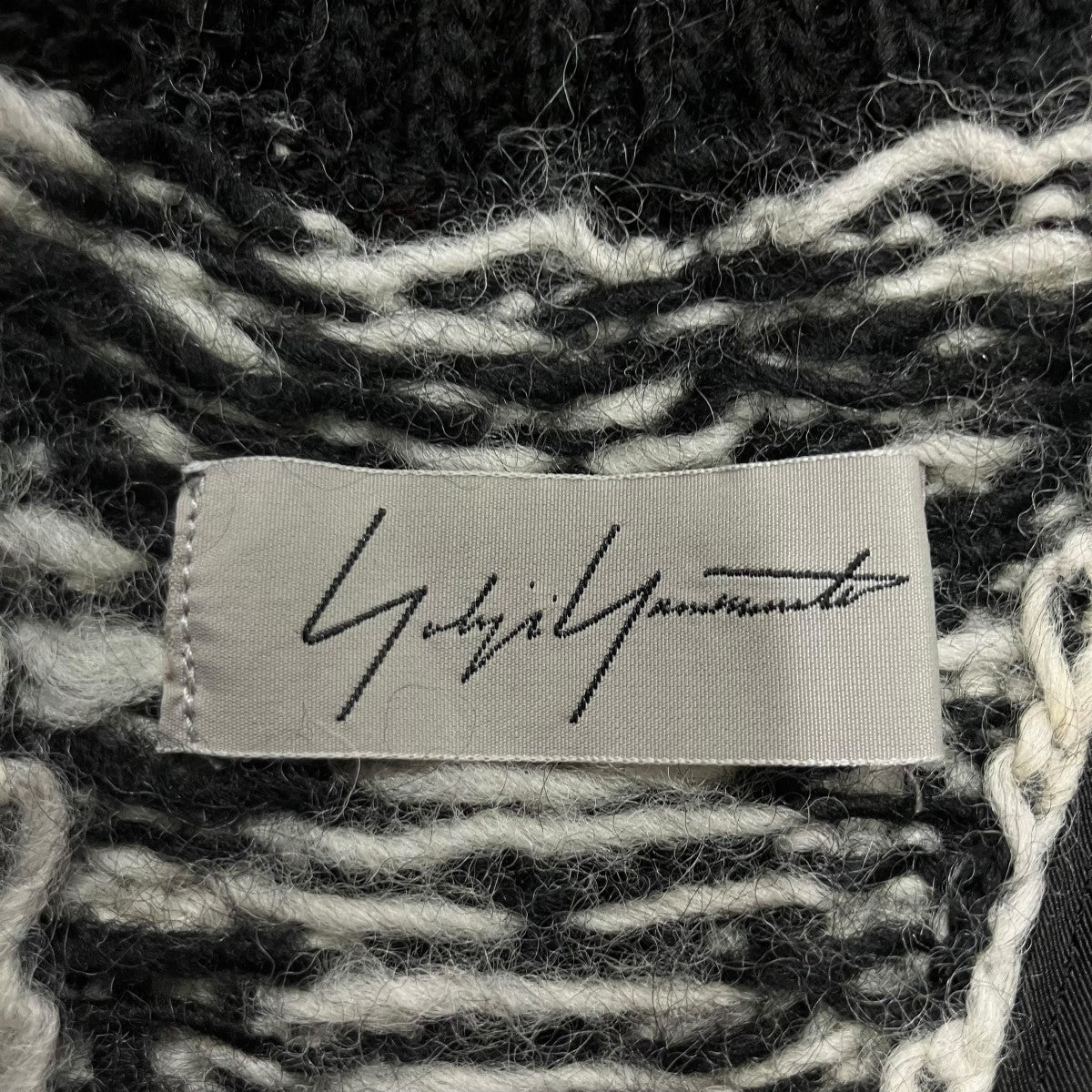 YOHJI YAMAMOTO(ヨウジヤマモト) ニットノースリーブワンピース FP-K02