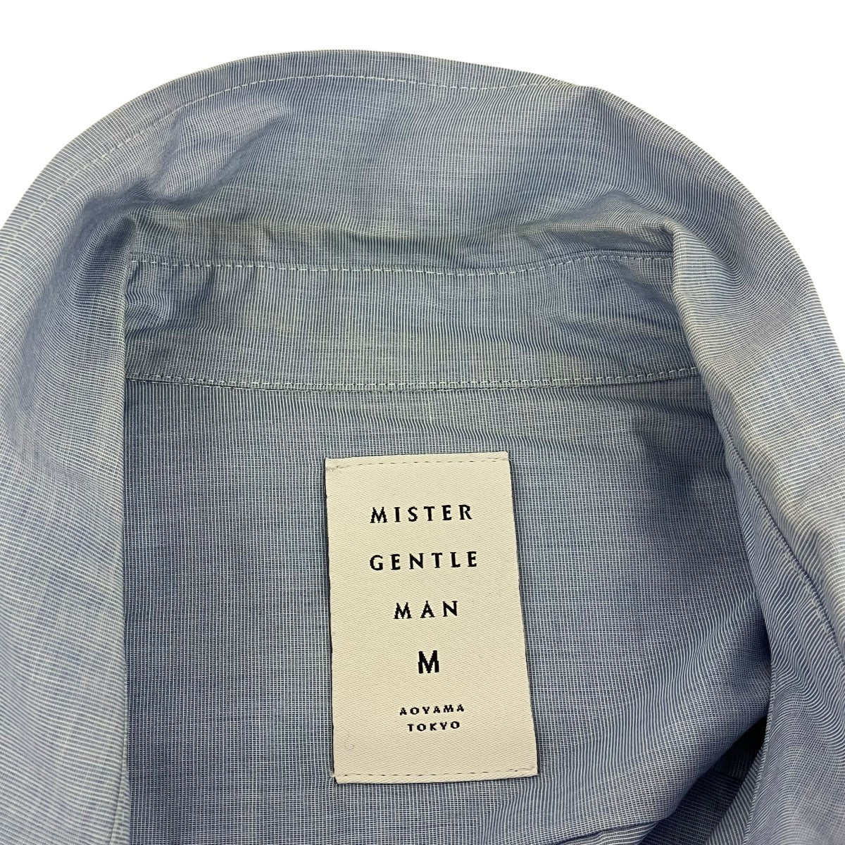 MR．GENTLEMAN KNIT VEST MIX SHIRTニットドッキングシャツMGR-SH11 古着・中古-5枚目のアイテム画像