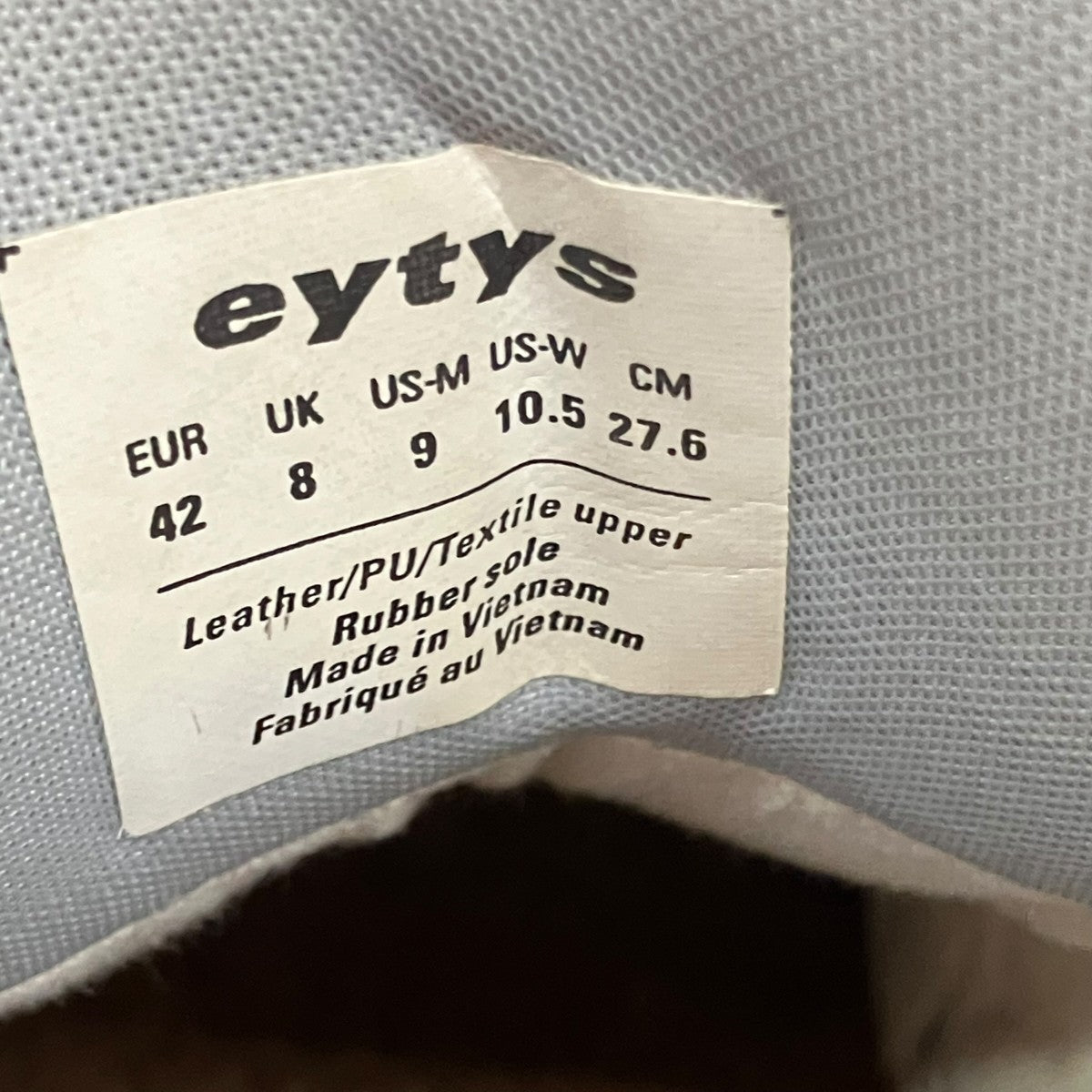 Eytys スニーカー 古着・中古-10枚目のアイテム画像