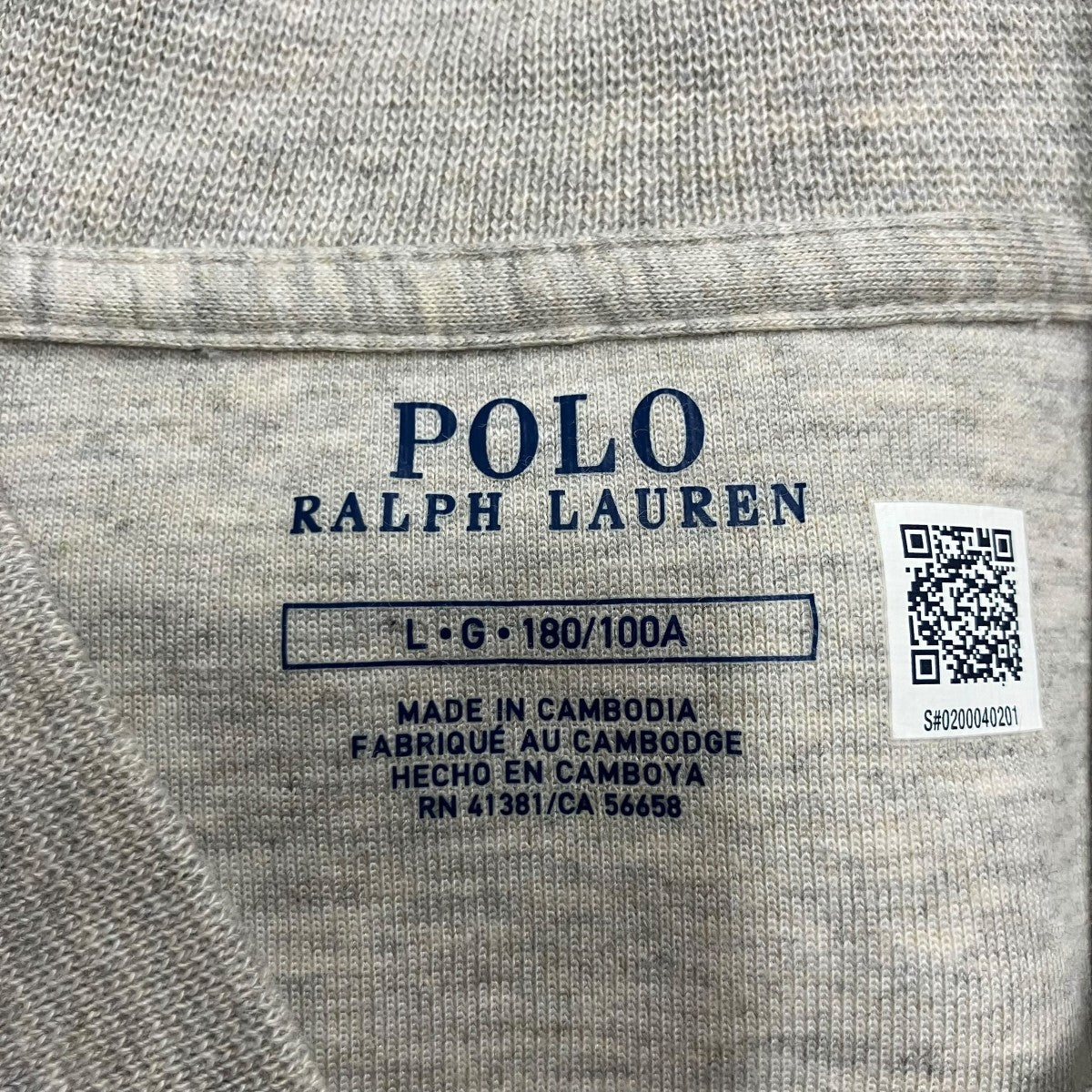 POLO RALPH LAUREN スウェットジップアップジャケット 古着・中古-5枚目のアイテム画像