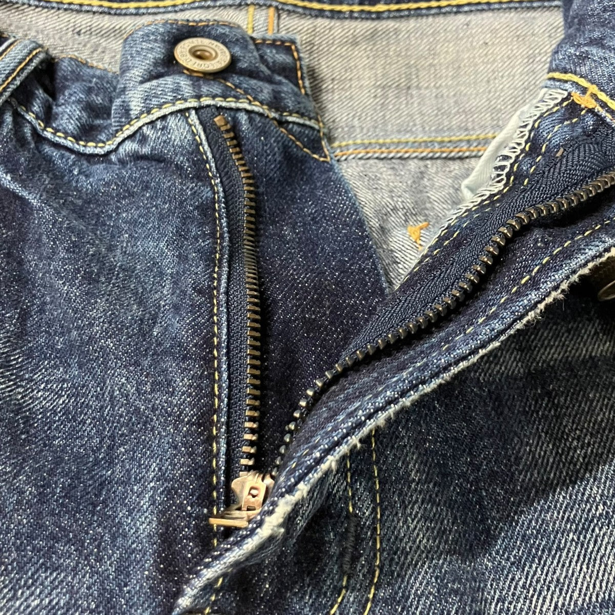 バンダナパッチデニムパンツ