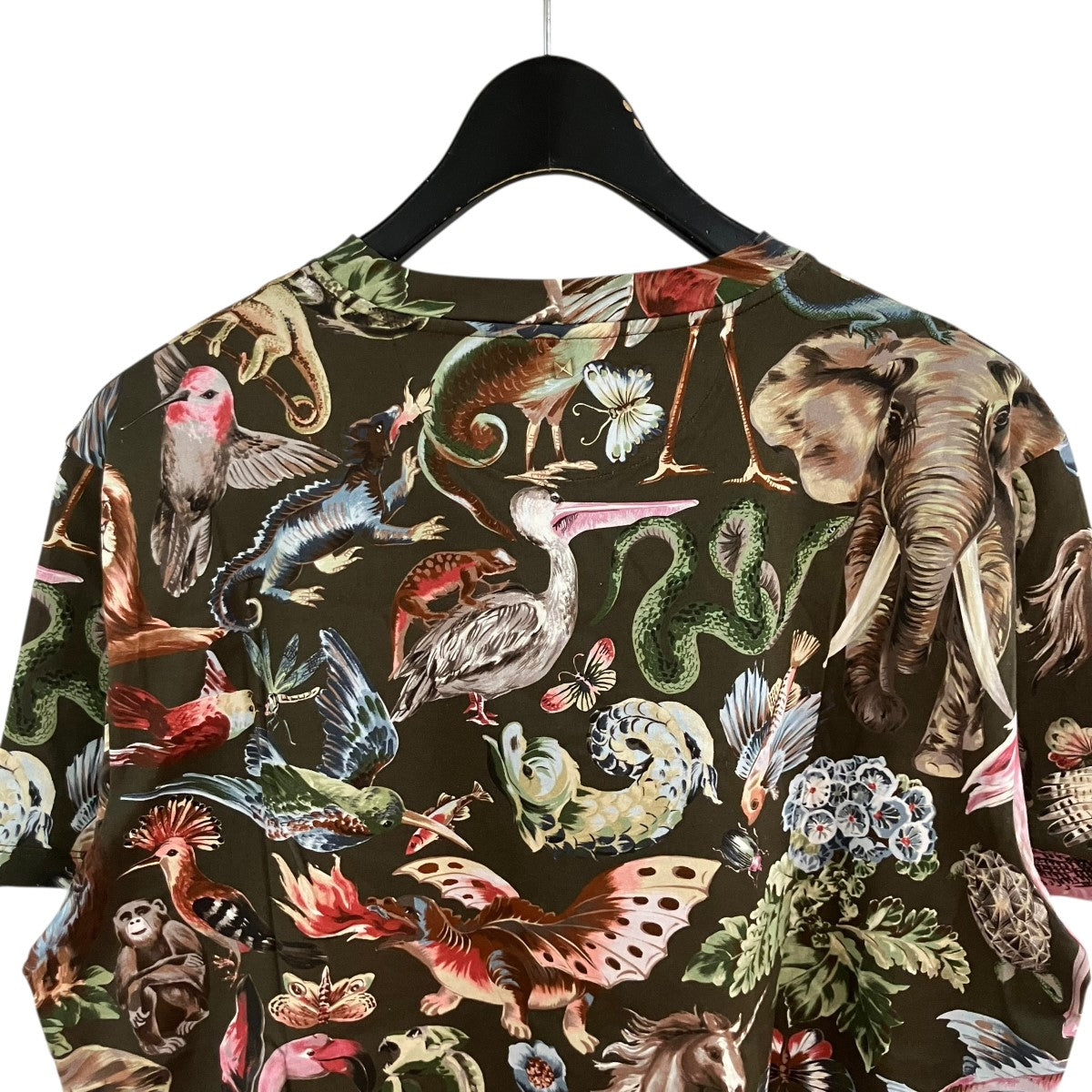 VALENTINO 総柄プリントTシャツ 古着・中古-4枚目のアイテム画像
