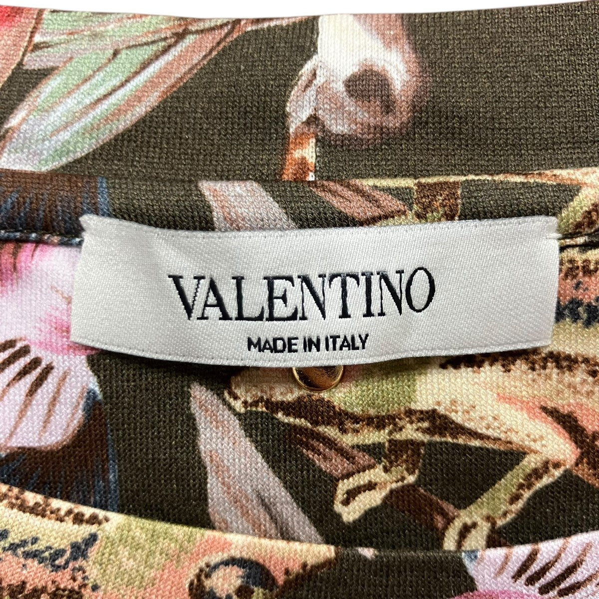 VALENTINO 総柄プリントTシャツ 古着・中古-5枚目のアイテム画像