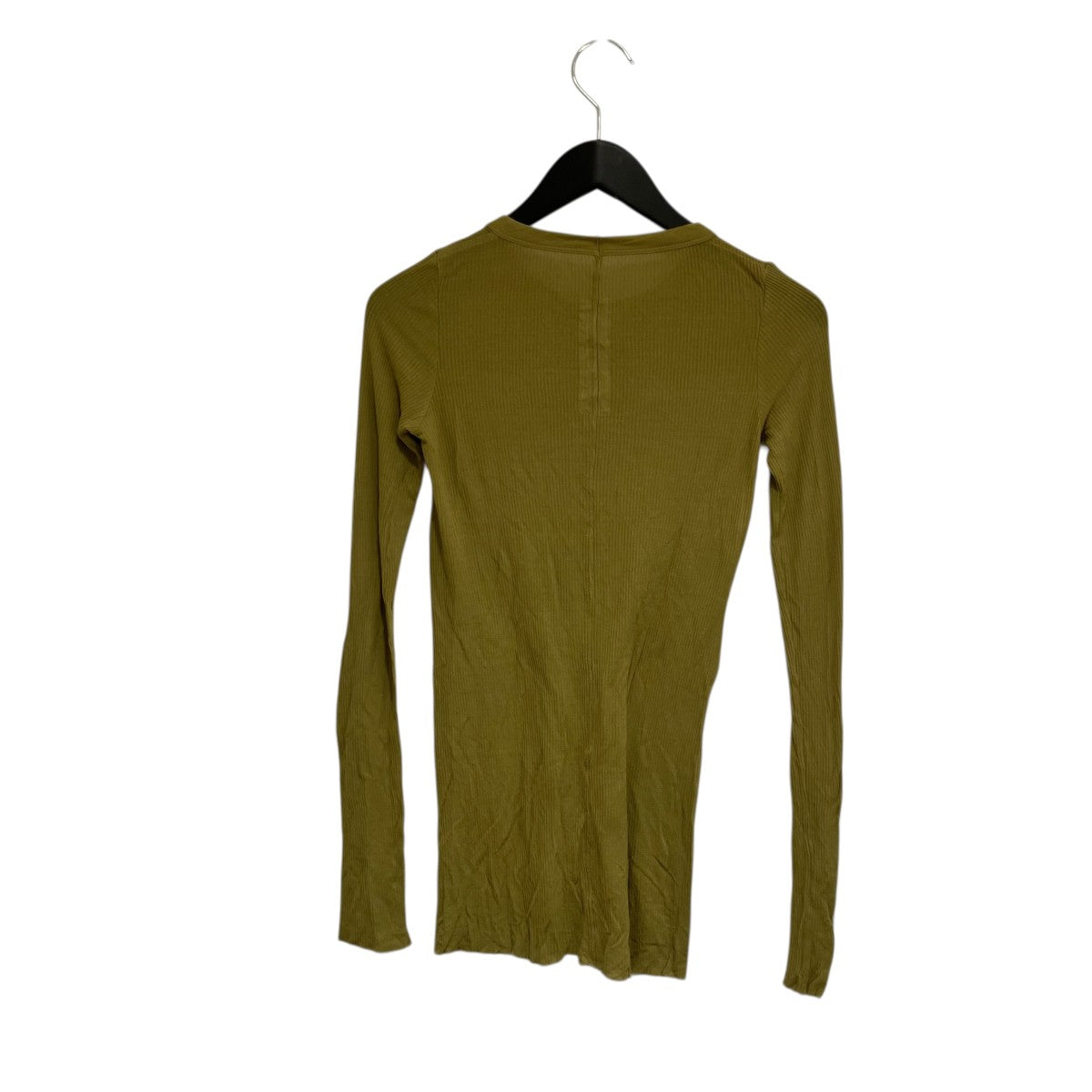 RICK OWENS リブロングスリーブTシャツRP02C1202 古着・中古-2枚目のアイテム画像