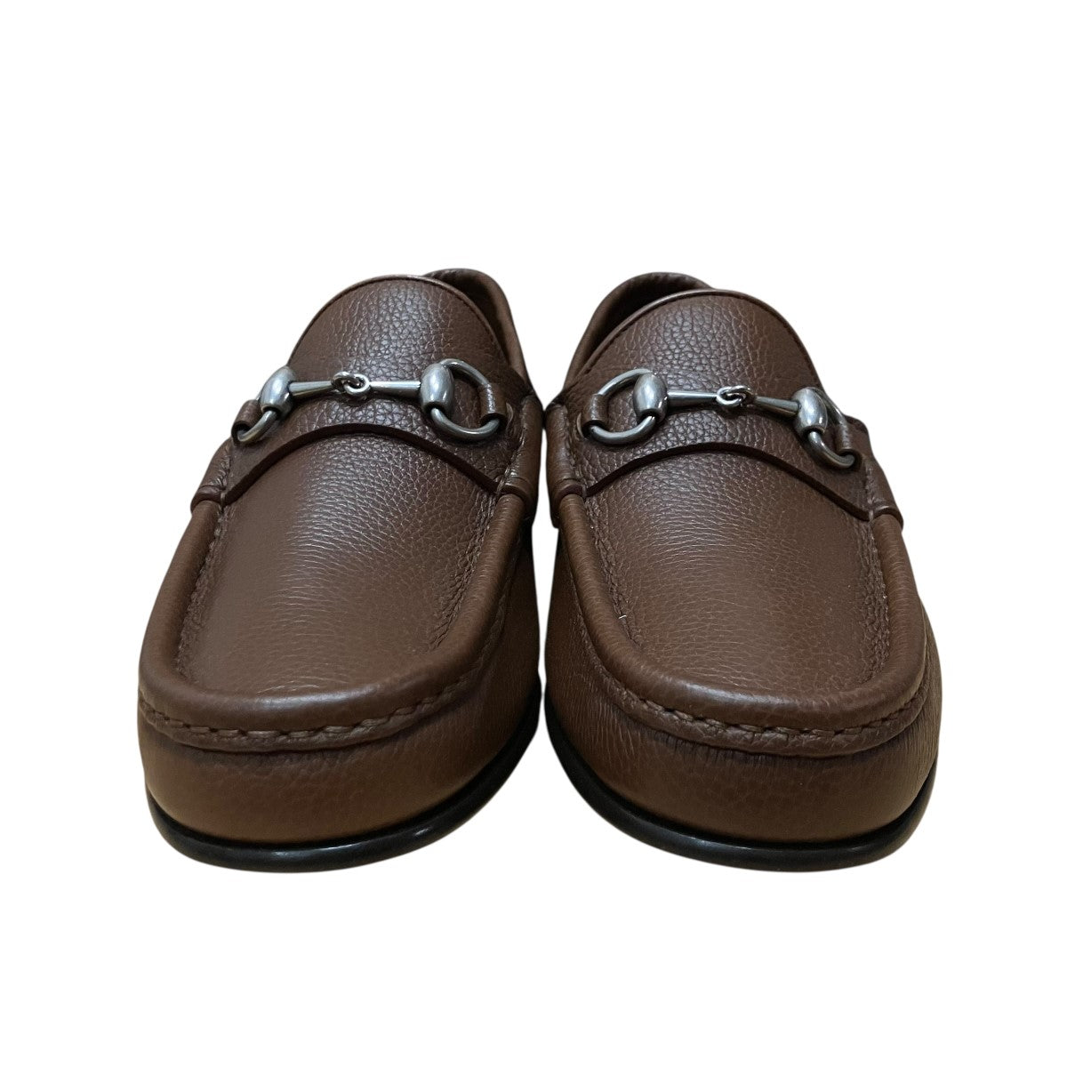 GUCCI(グッチ) ホースビットローファー 816570 ブラウン サイズ 7