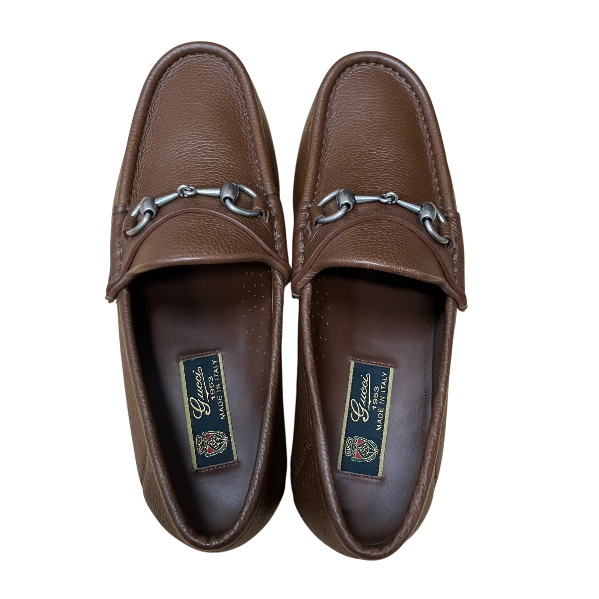 GUCCI(グッチ) ホースビットローファー 816570 ブラウン サイズ 7