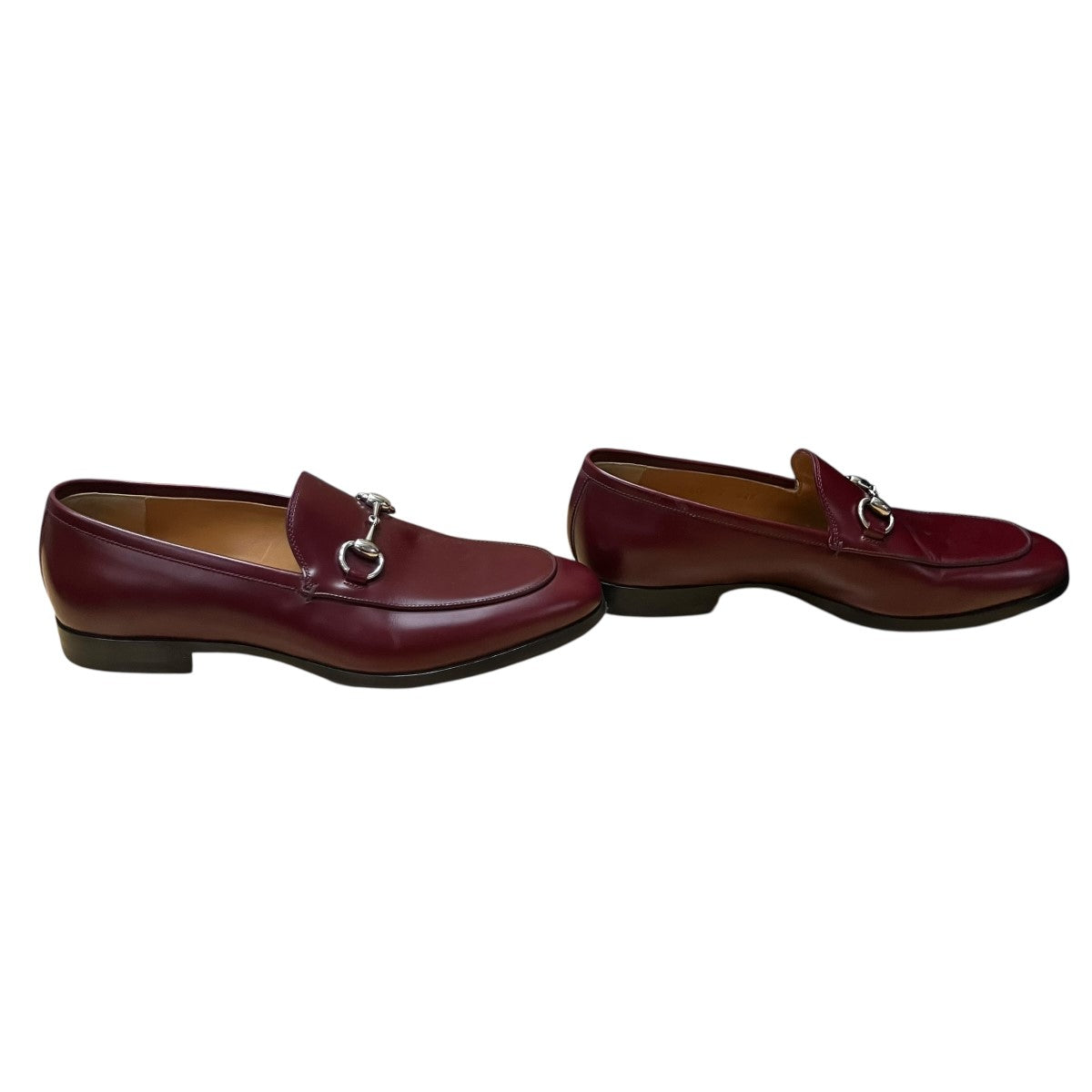 GUCCI(グッチ) ホースビットローファー 795116 バーガンディー サイズ