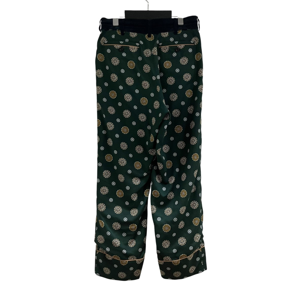 sacai パンツ　ペイズリー柄 新品 sacai サカイ バンダナ プリント ショートパンツ ハーフパンツ M