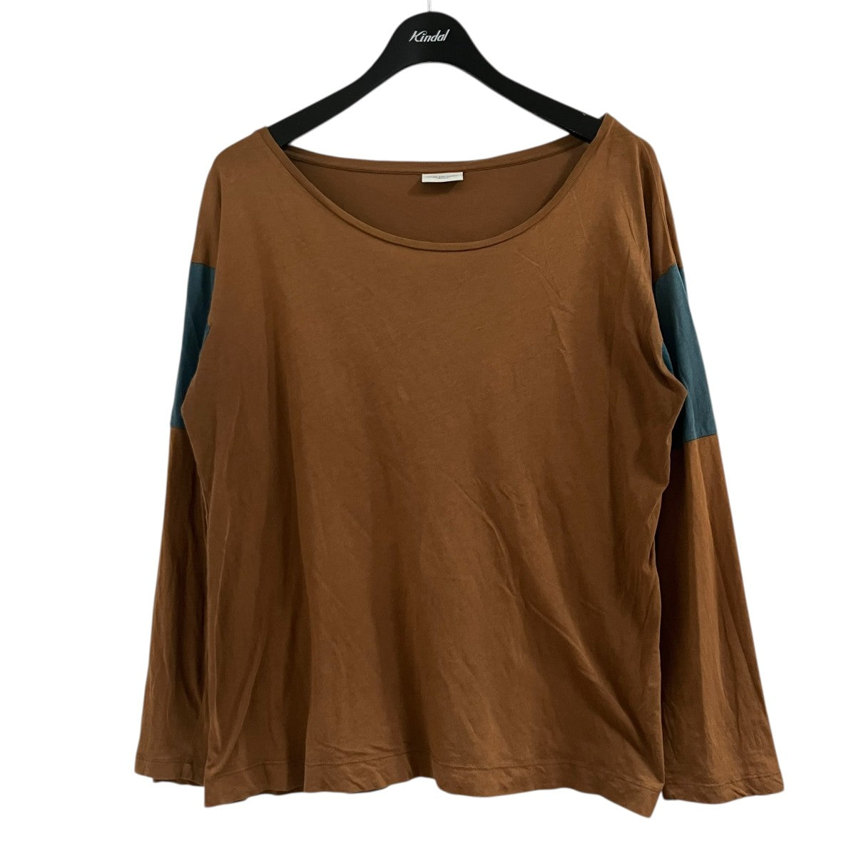 DRIES VAN NOTEN スリーブスウィッチングロングスリーブTシャツ カットソー 古着・中古-1枚目のアイテム画像