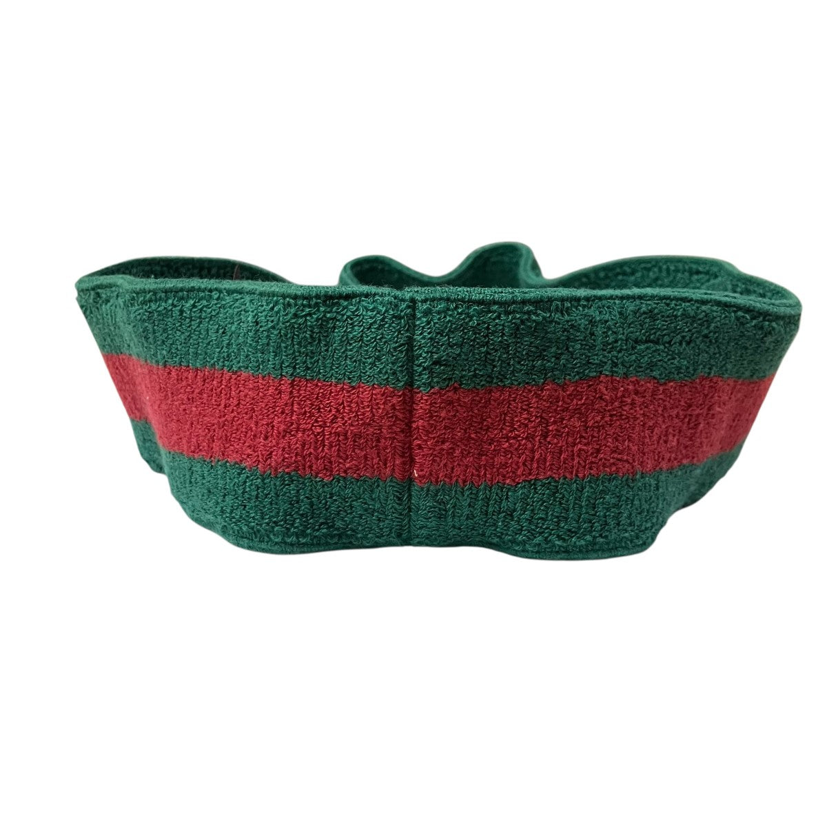 GUCCI(グッチ) シェリーライン サンバイザー レッド×グリーン サイズ L
