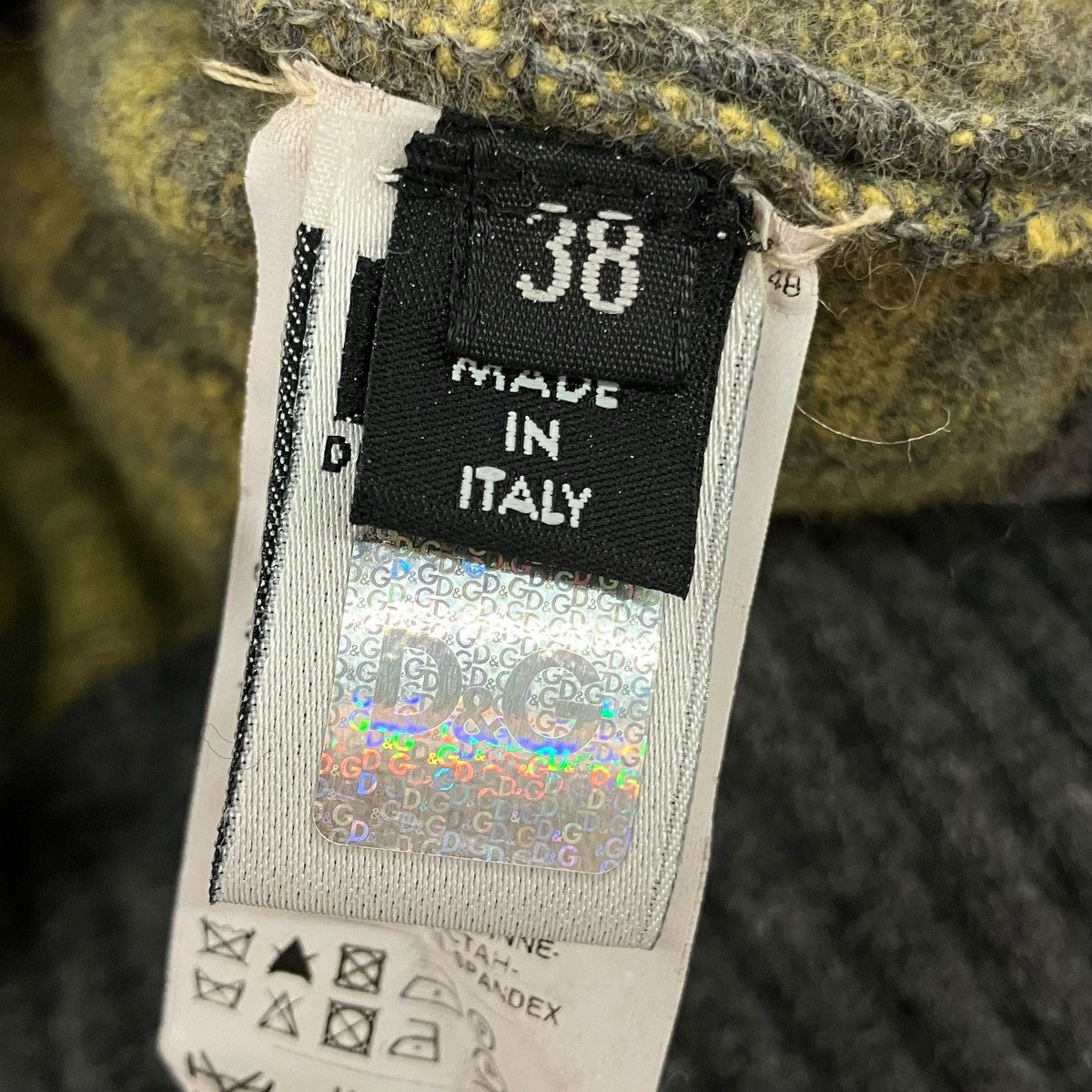 D＆G クロップドニットSK2132/SKM72 古着・中古-6枚目のアイテム画像