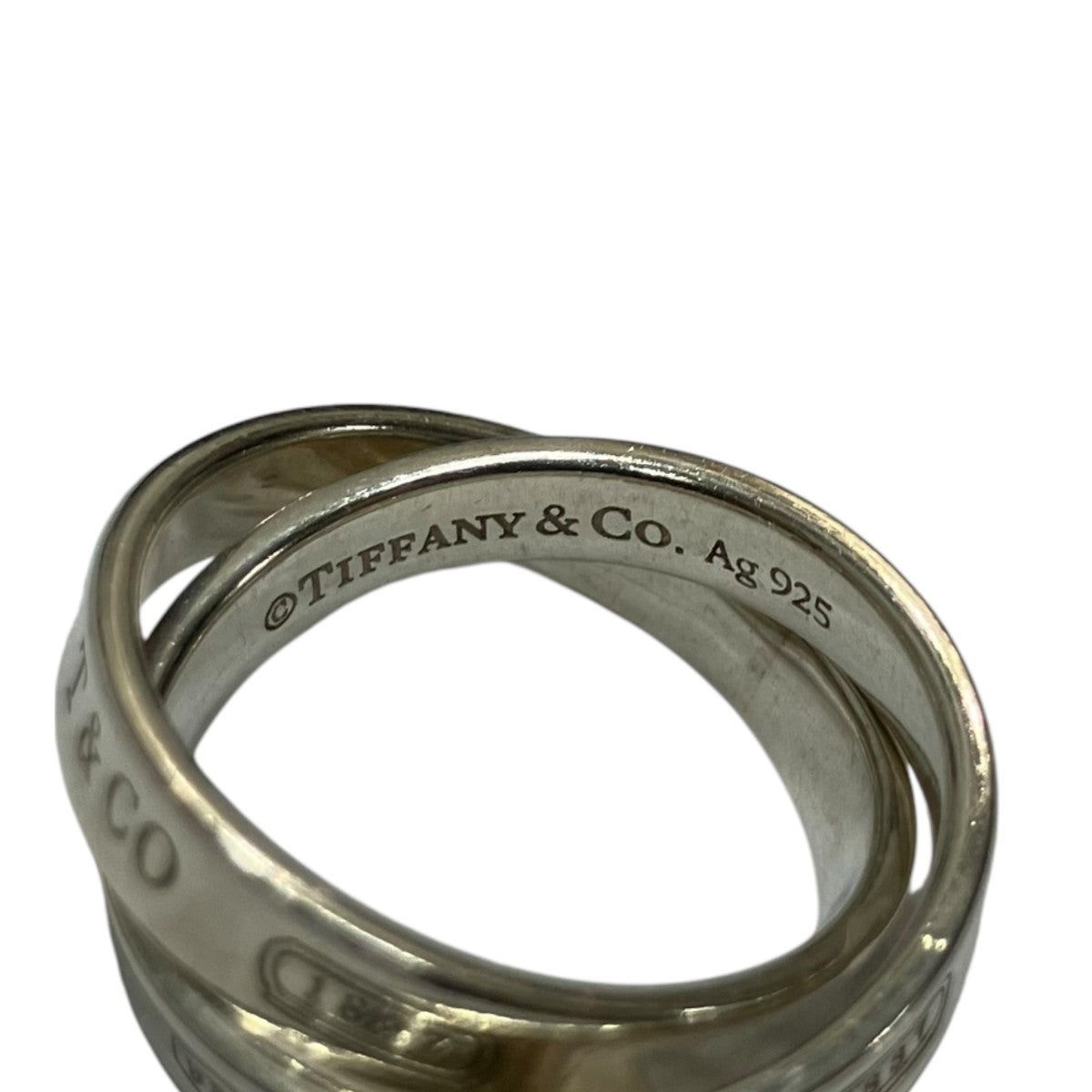 Tiffany & Co. 1837 インターロッキング リング シルバー Tiffany ＆ Co．(ティファニー) 1837 インターロッキングサークル