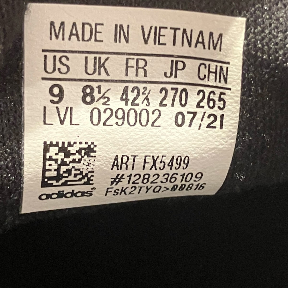 adidas ローカットスニーカーFX5499 古着・中古-7枚目のアイテム画像