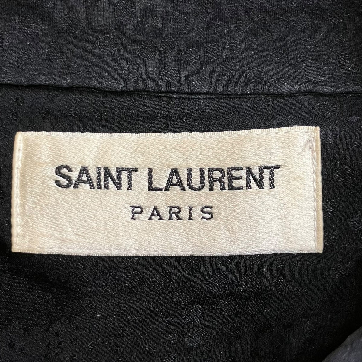 Saint Laurent Paris シルクグラフィックシャツ 古着・中古-6枚目のアイテム画像