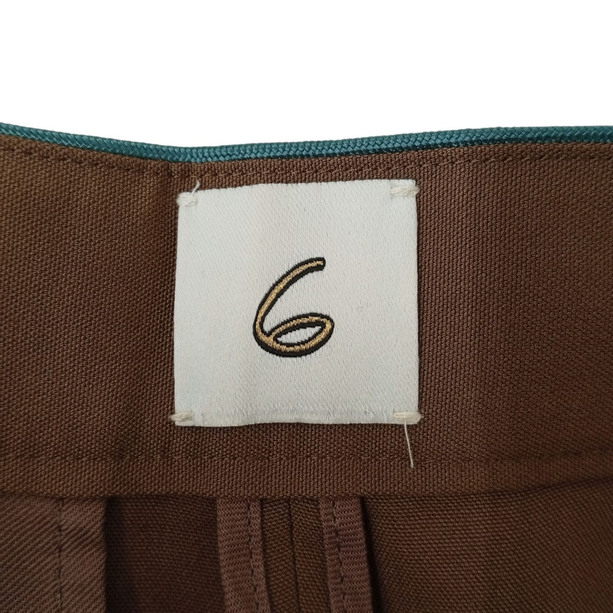 6(ROKU) BEAUTY＆YOUTH PIPING PANTS サイドラインパンツ8614-202-0211 古着・中古-4枚目のアイテム画像