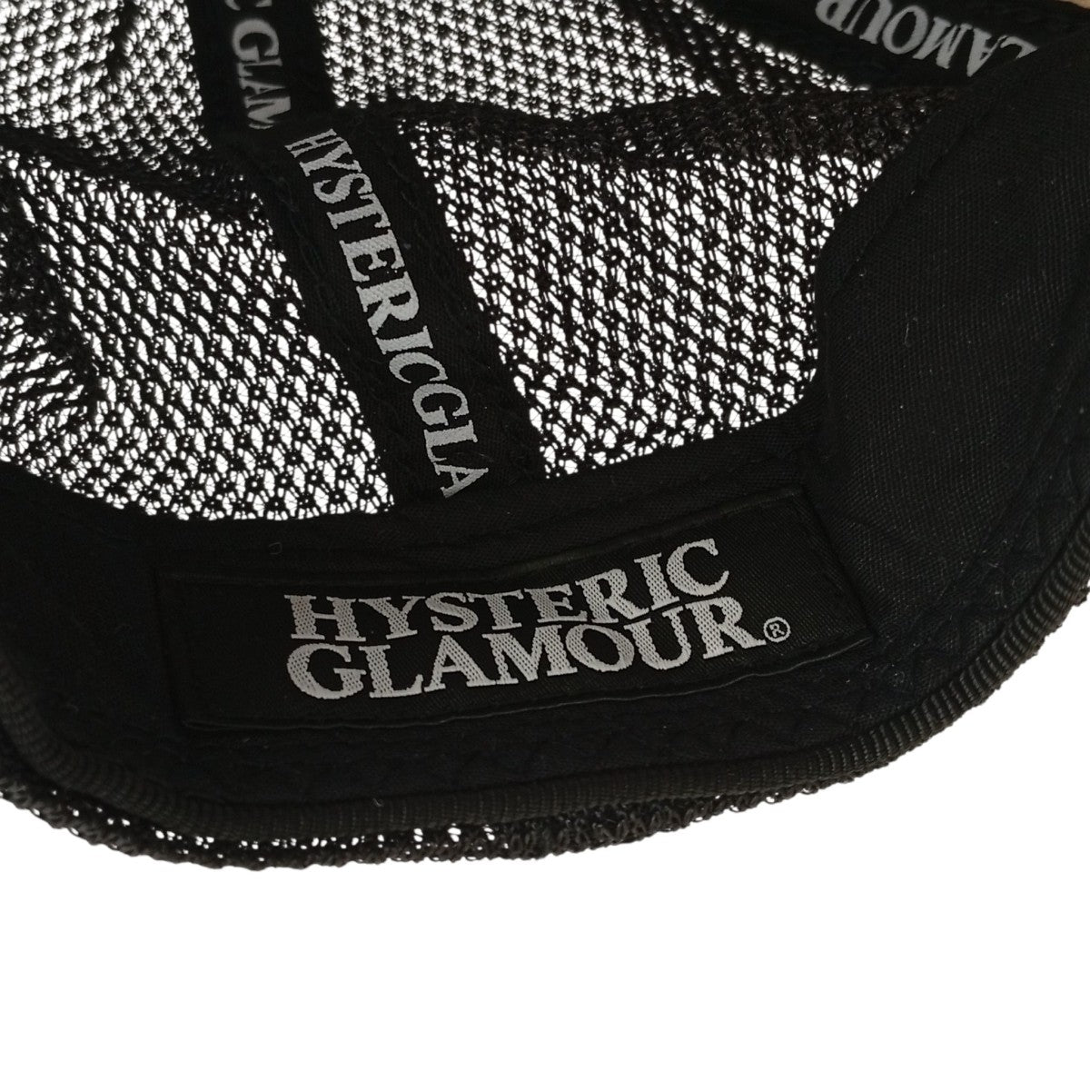 Hysteric Glamour(ヒステリックグラマー) キャップ ブラック×ホワイト