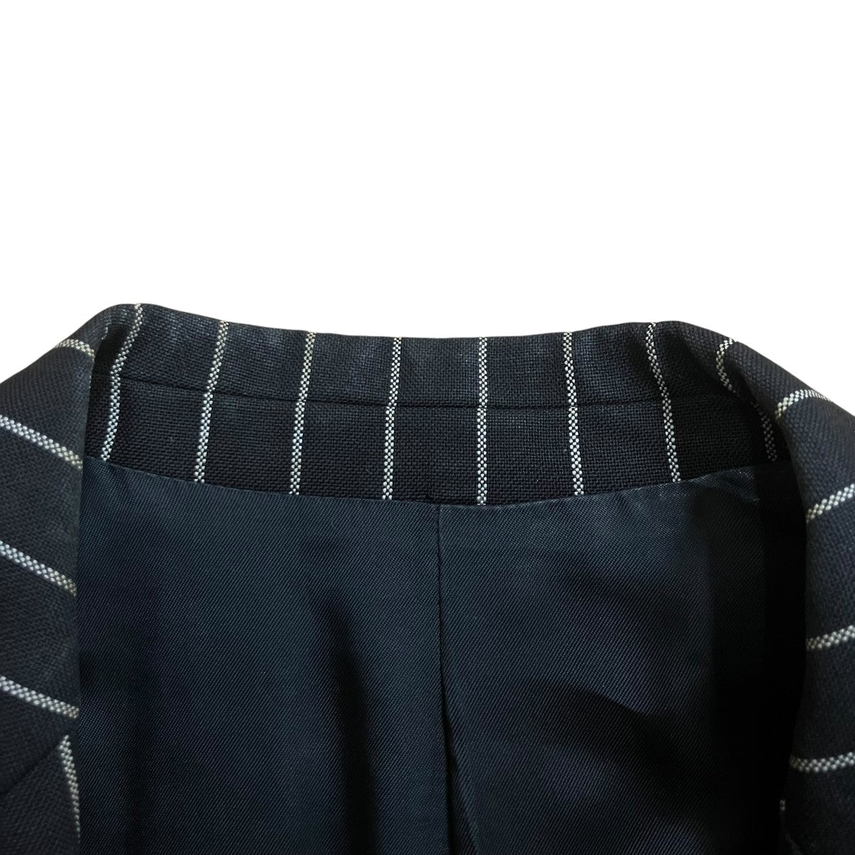 CELINE ノッチドラペル2Bストライプテーラードジャケット 古着・中古-5枚目のアイテム画像