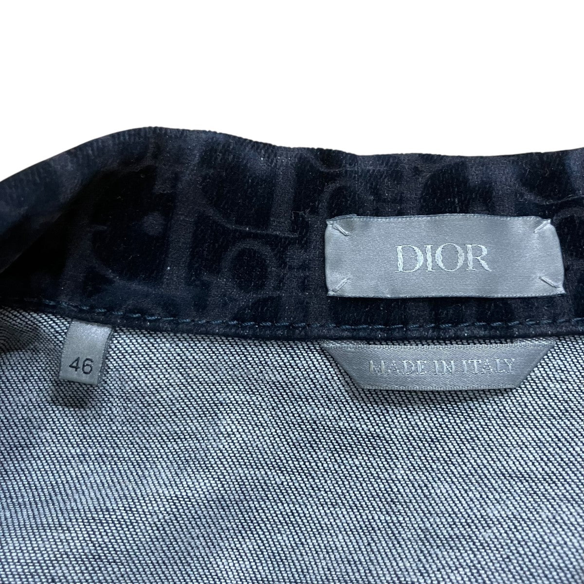DIOR(ディオール) オブリークオーバーデニムシャツ ジャケット