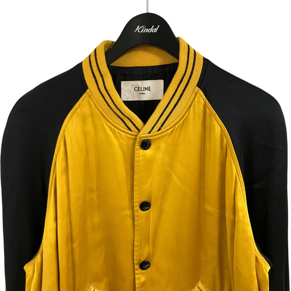 CELINE(セリーヌ) テディジャケット 2V87C851C イエロー×ブラック