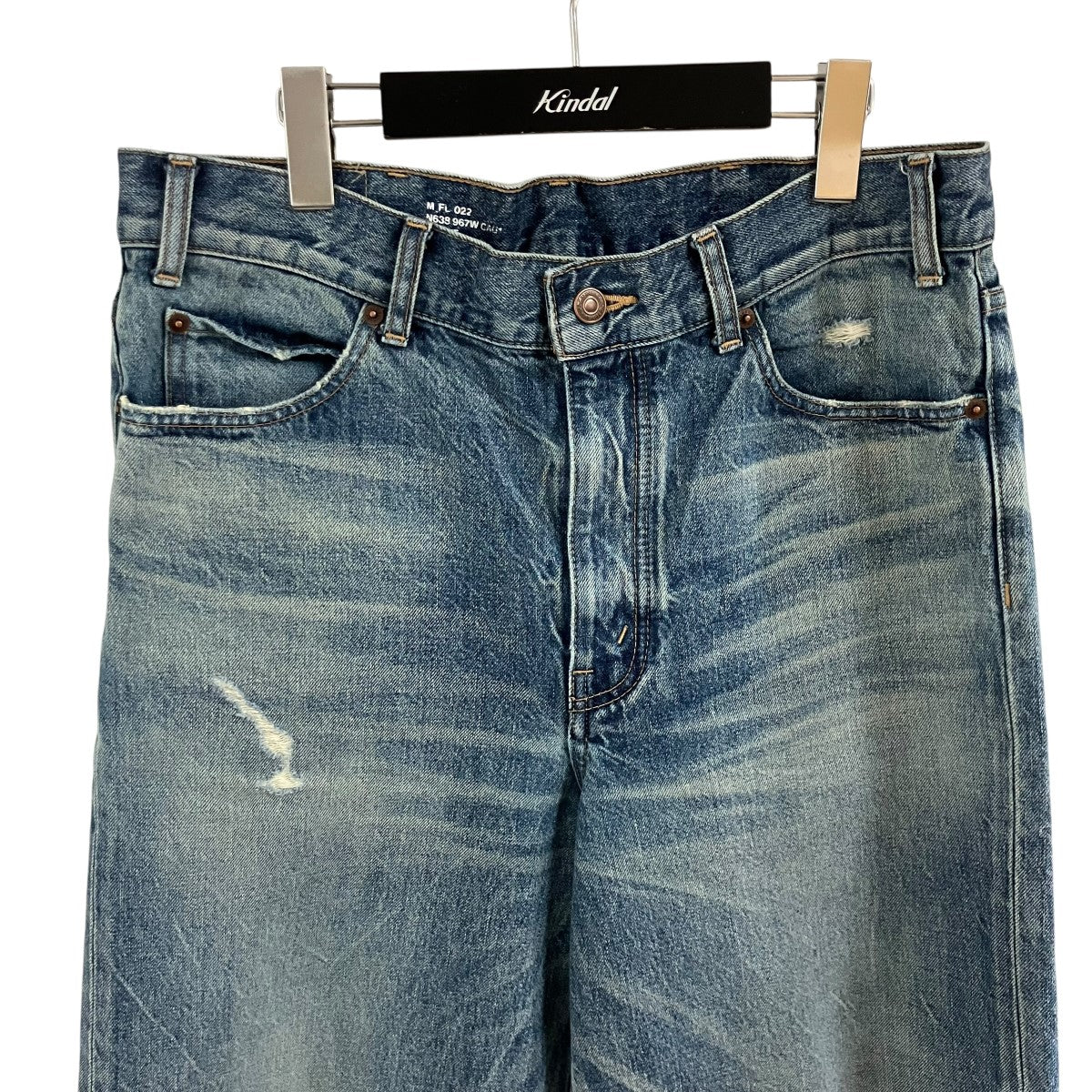 CELINE フレアサーフデニムパンツ 古着・中古-2枚目のアイテム画像