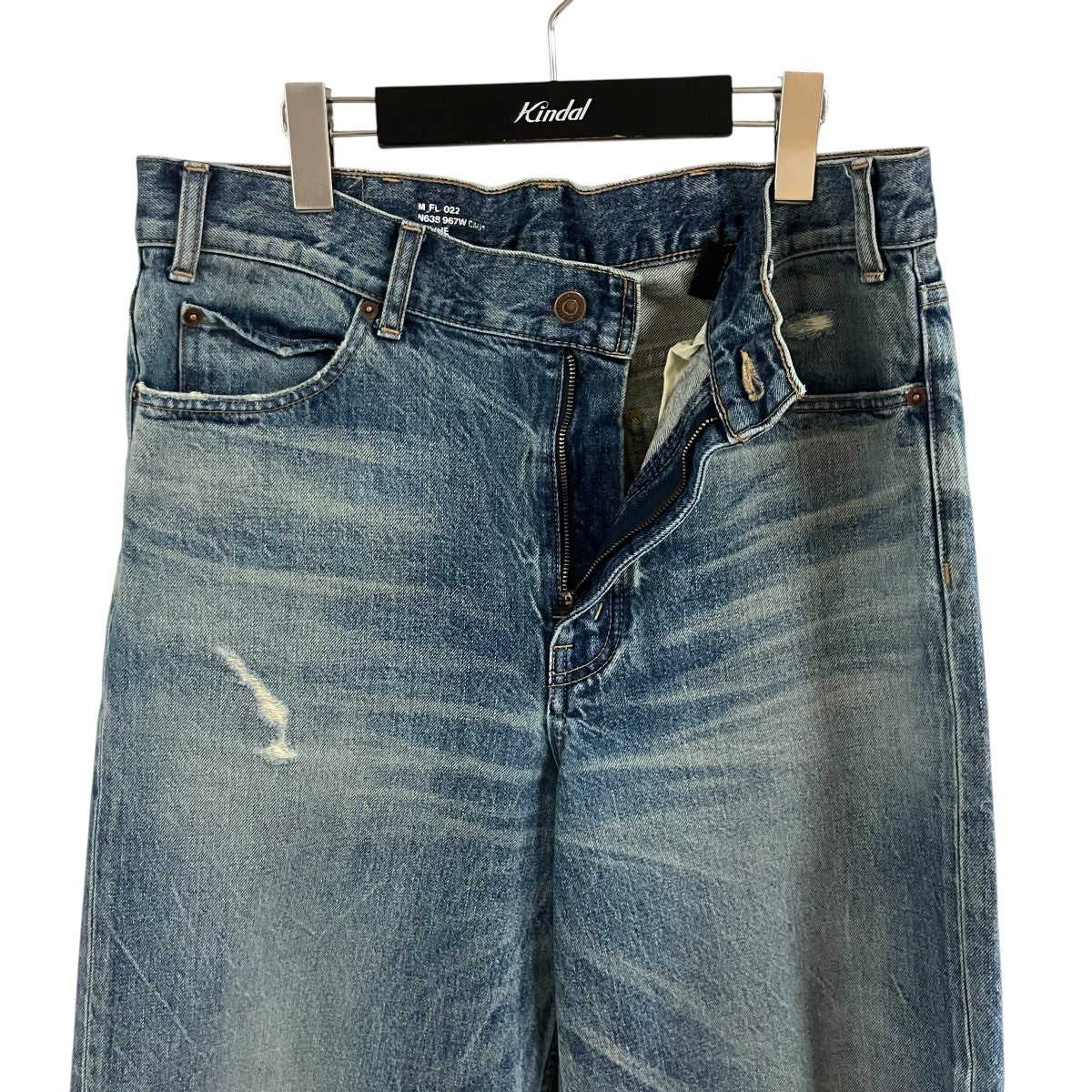 CELINE フレアサーフデニムパンツ 古着・中古-3枚目のアイテム画像