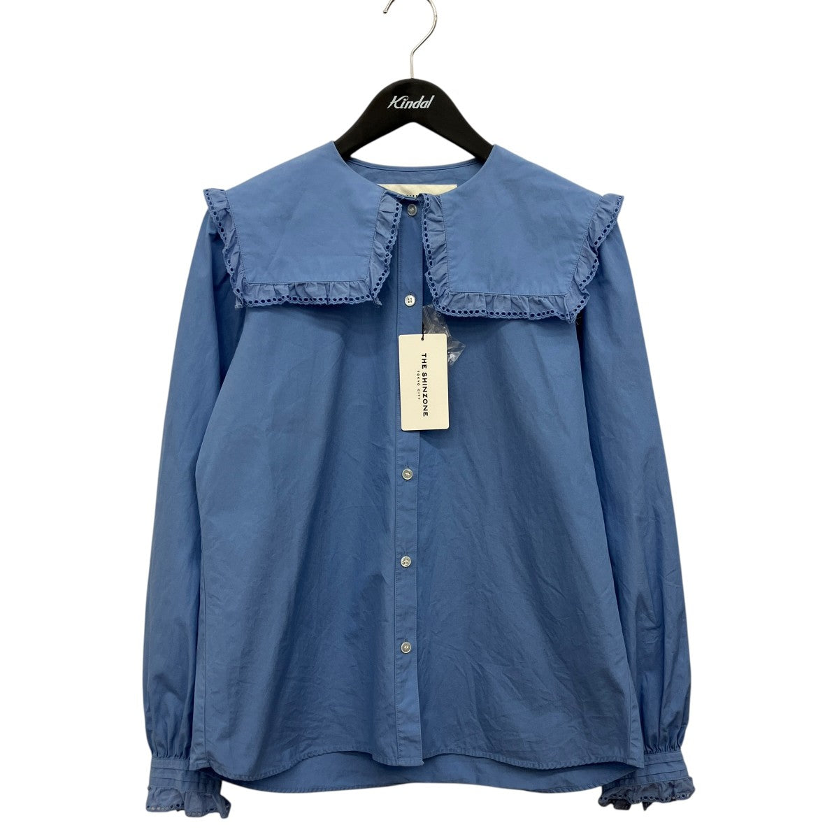 THE SHINZONE FRILL SAILOR COLLAR BLフリルセーラーカラーブラウス22AMSBL02 古着・中古-1枚目のアイテム画像