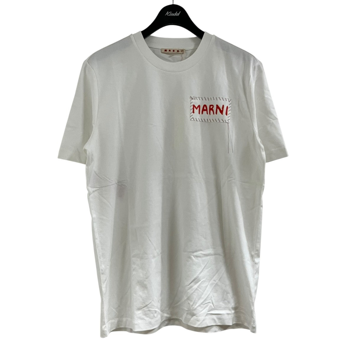 MARNI パッチワークロゴ半袖Tシャツ 古着・中古-1枚目のアイテム画像